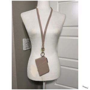 Julia Buxton Card Wallet w Lanyard